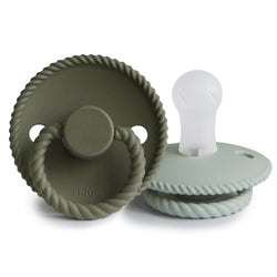 Image of FRIGG Rope Silicone Pacifier 2-Pack