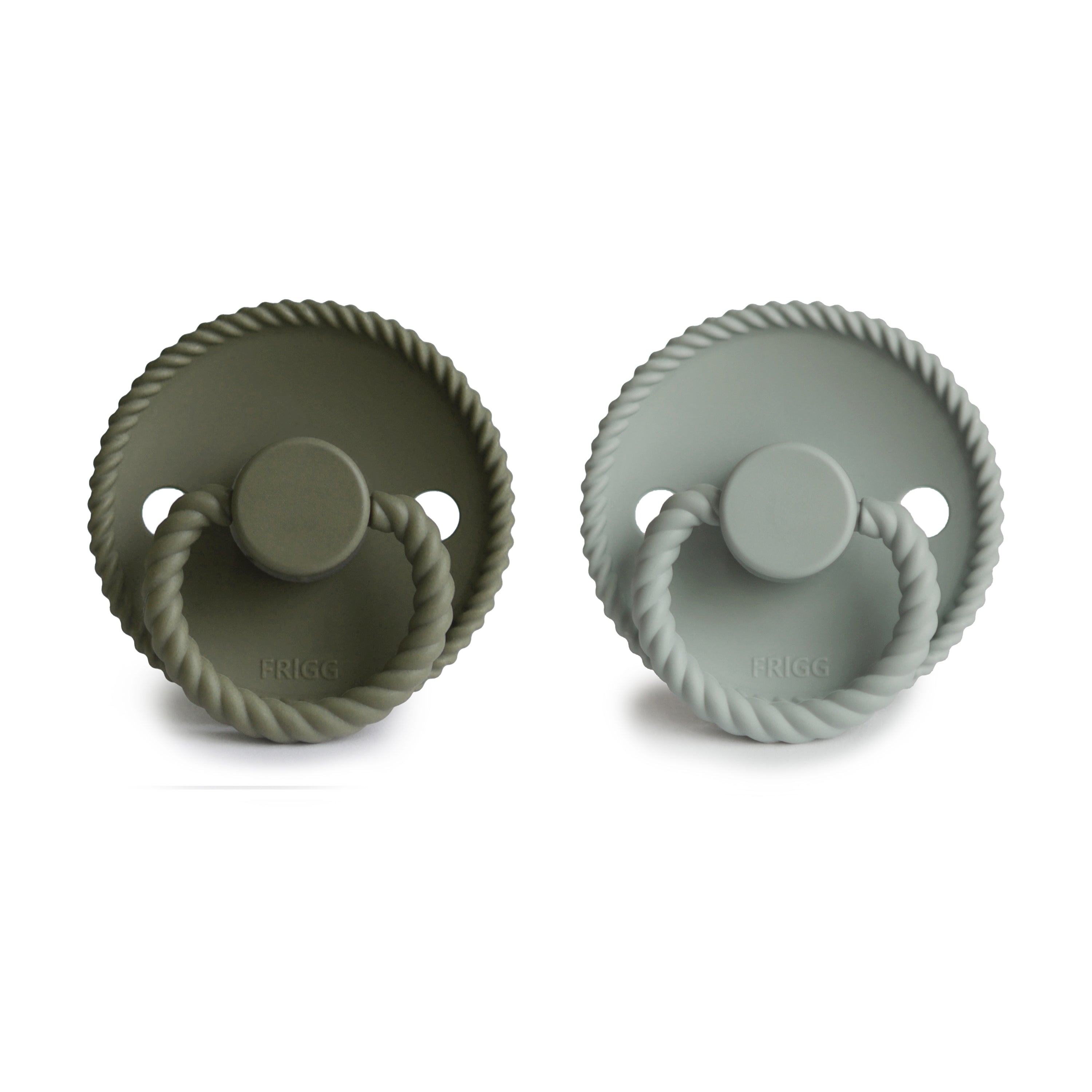 Image of FRIGG Rope Silicone Pacifier 2-Pack