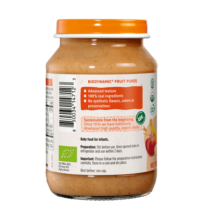 Holle Organic Baby Food Jar - Mixed Fruit with Muesli - 6 Jars