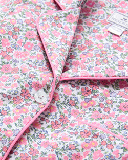 Image of Women's Pima Pajama Set in Fleurs de Rose