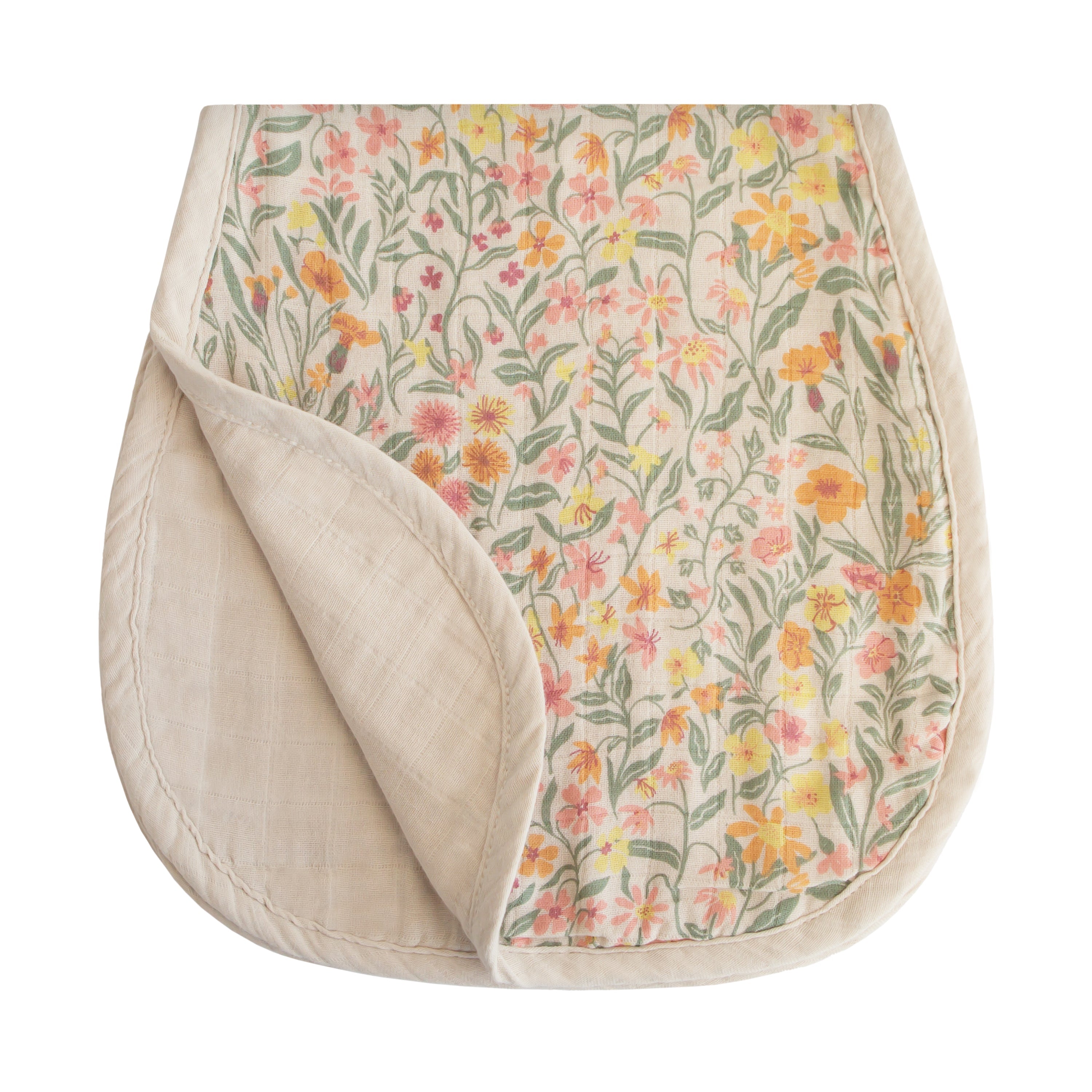 Image of Organic Cotton Muslin Burp Cloth 2-Pack