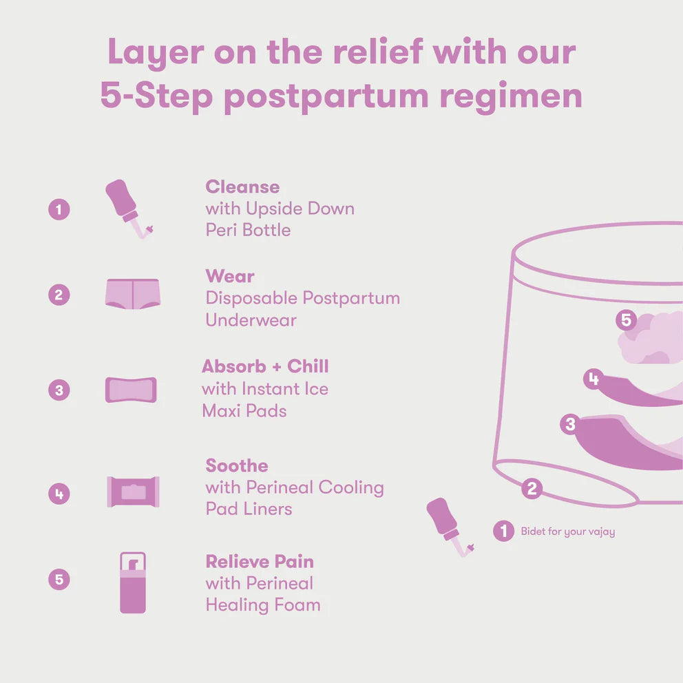 Image of Frida Portable Perineal Cooling Comfort Cushion for Hemorrhoids