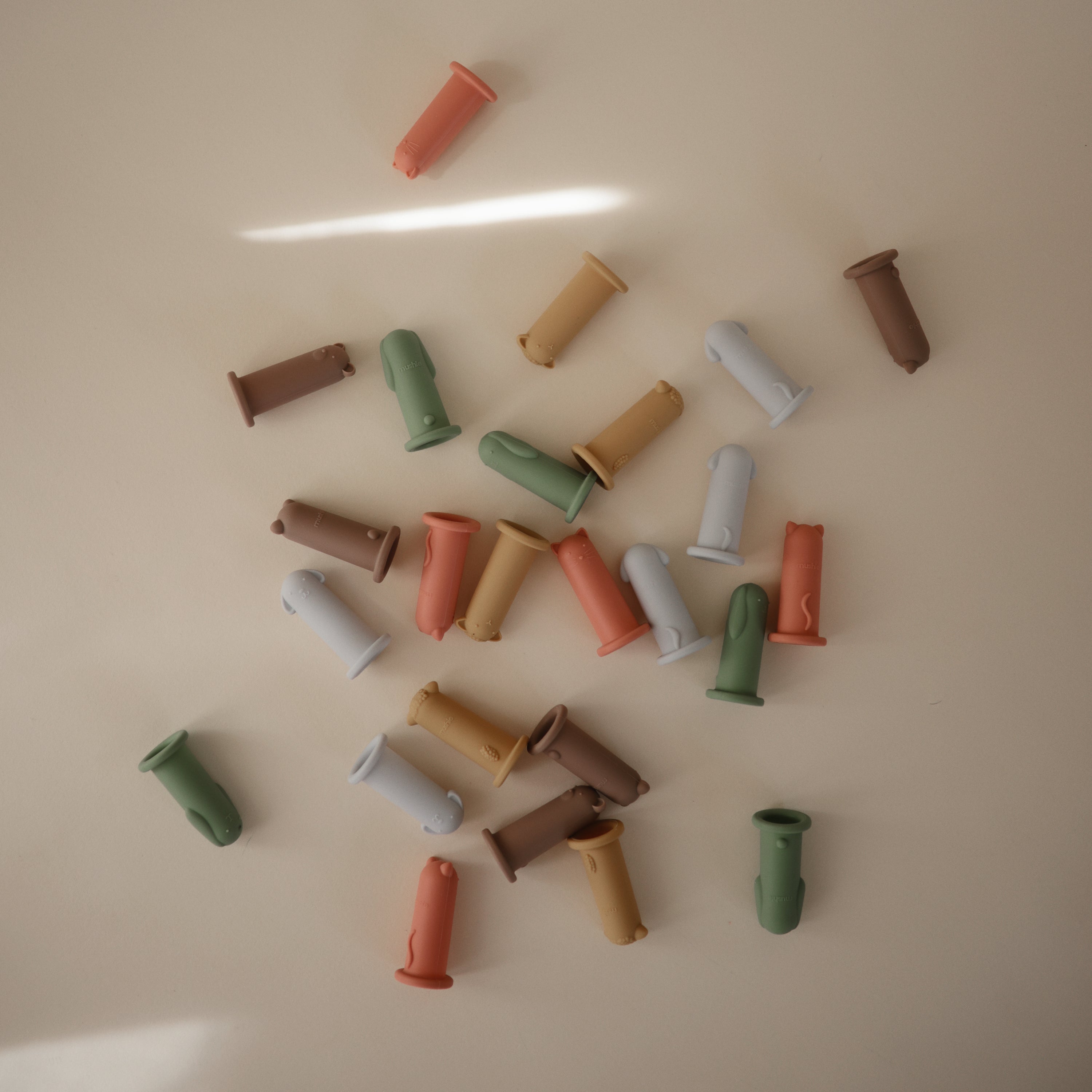 Image of Silicone Animal Finger Puppets