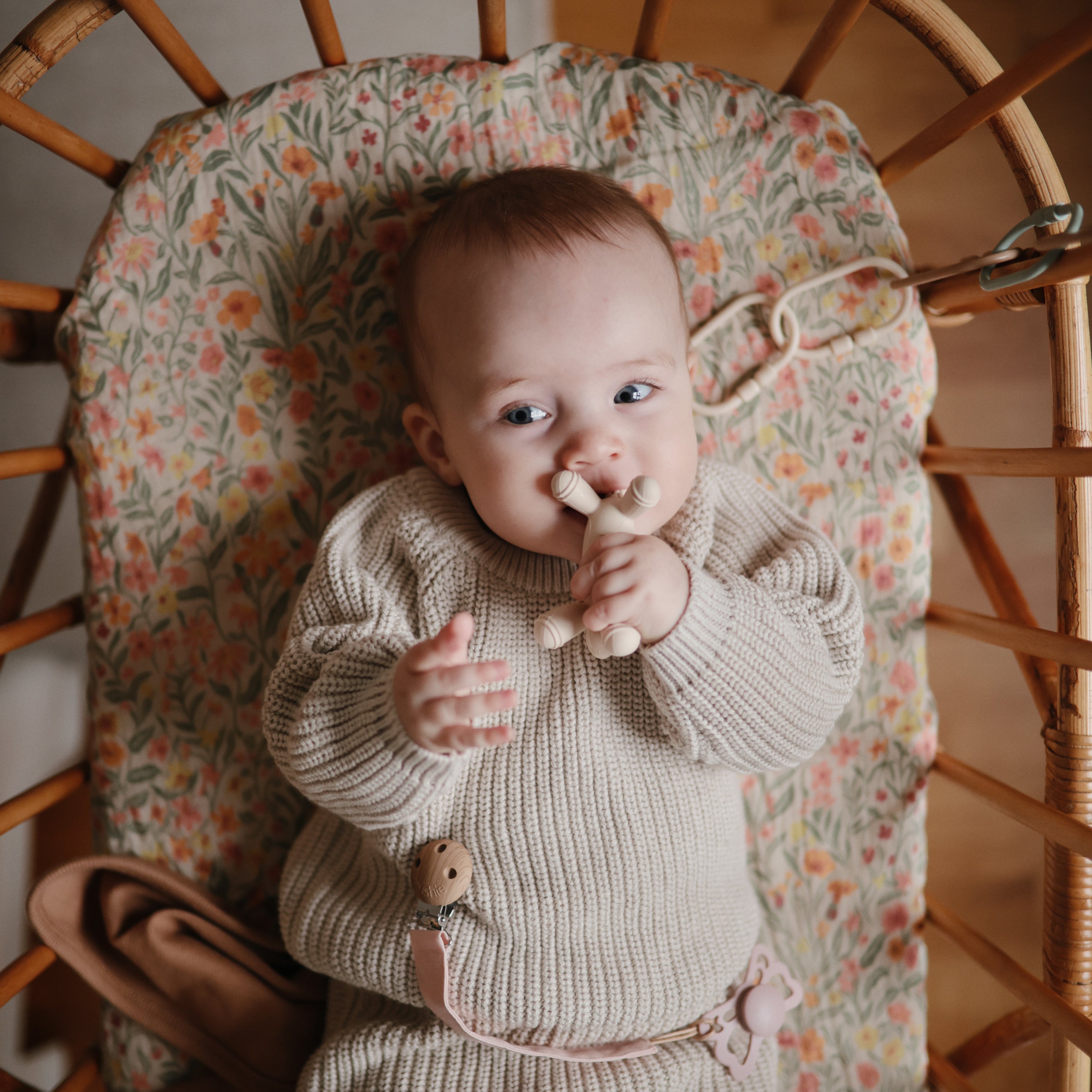 Image of Mini Muslin Crib Sheet