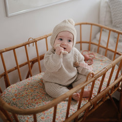 Image of Mini Muslin Crib Sheet