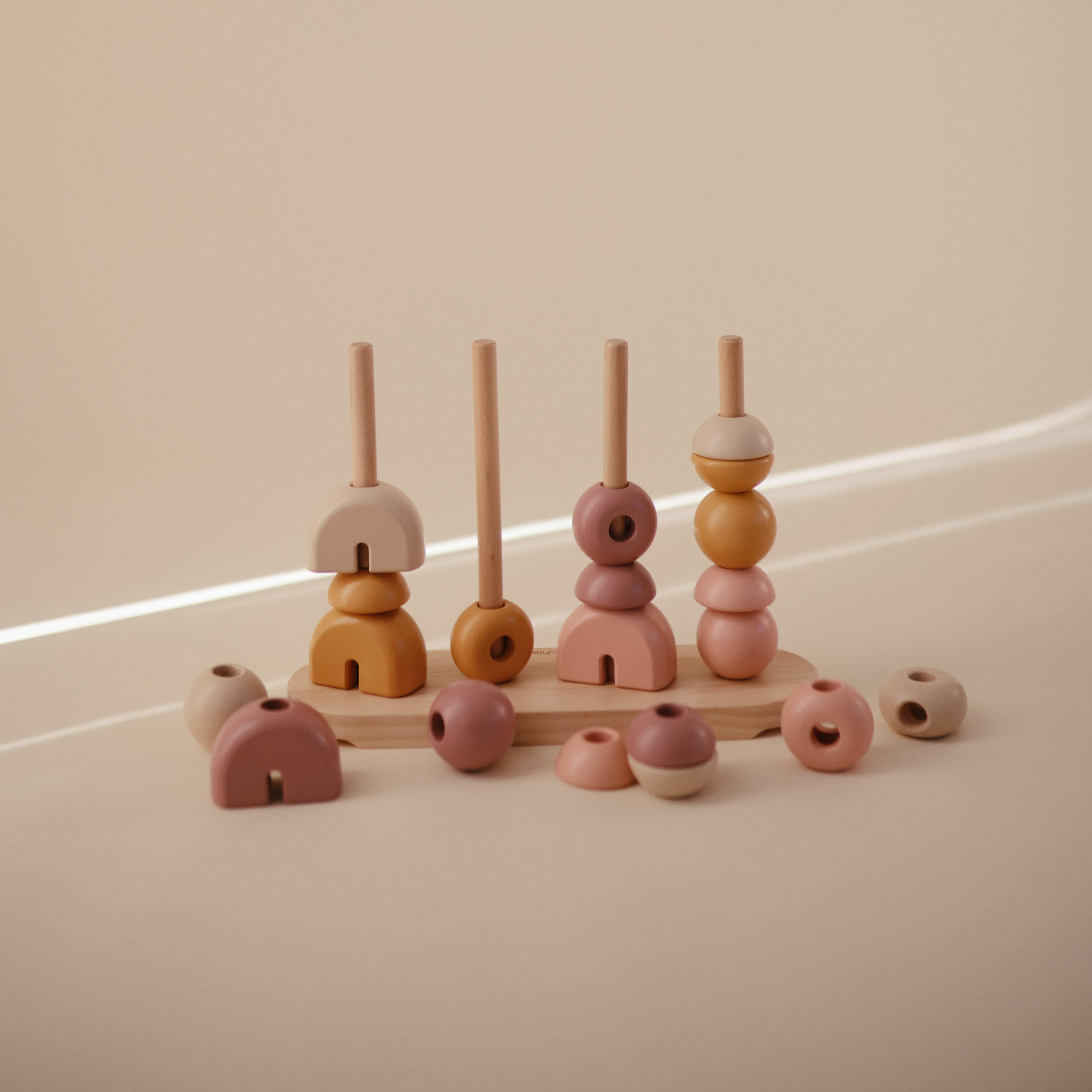 Image of Wooden Multi Shape Stacker