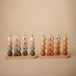 Image of Wooden Multi Shape Stacker