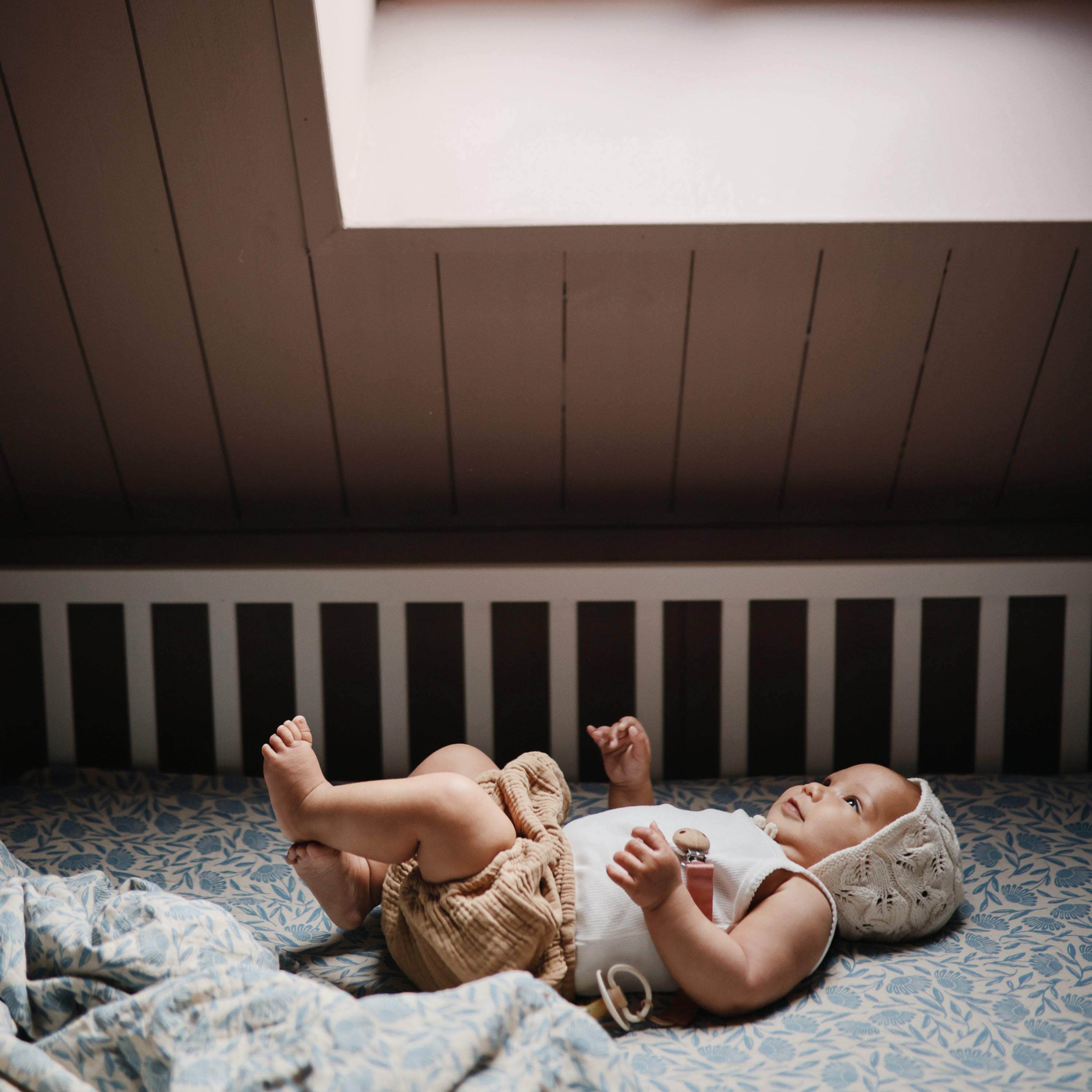 Image of Organic Cotton Muslin Swaddle Blanket