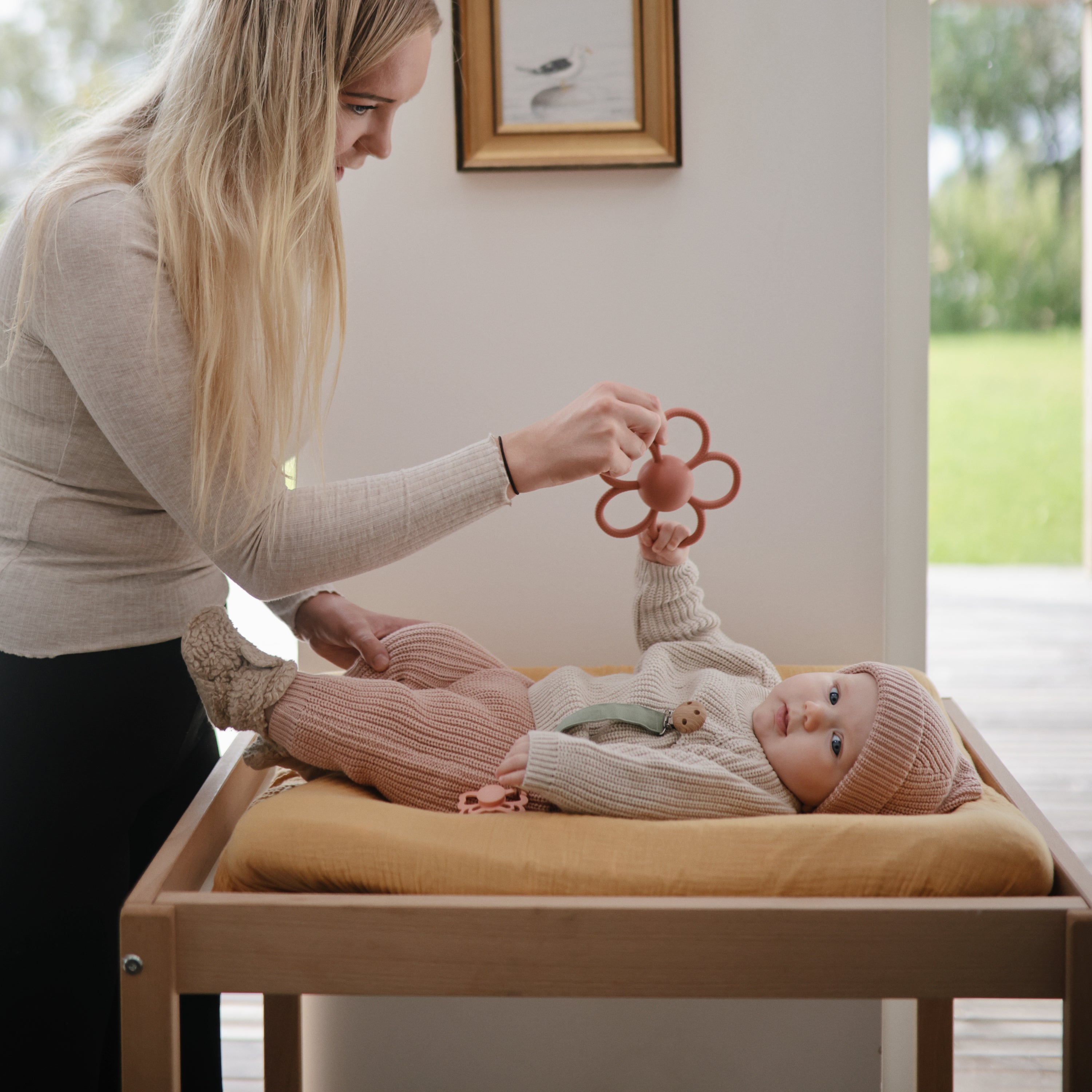 Image of Daisy Rattle Teether