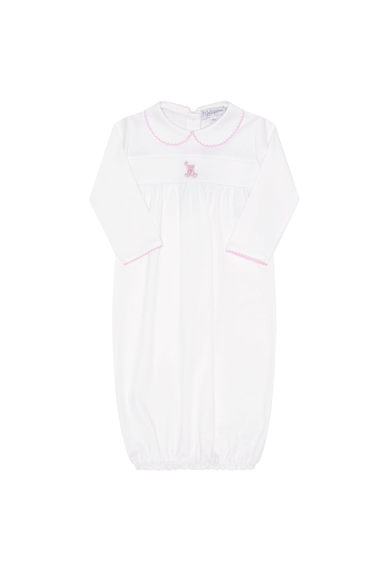 Image of Pink Bear Embroidery Gown