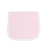 Pink Bubble Burp Cloth