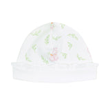 Pink Bunny Print Hat