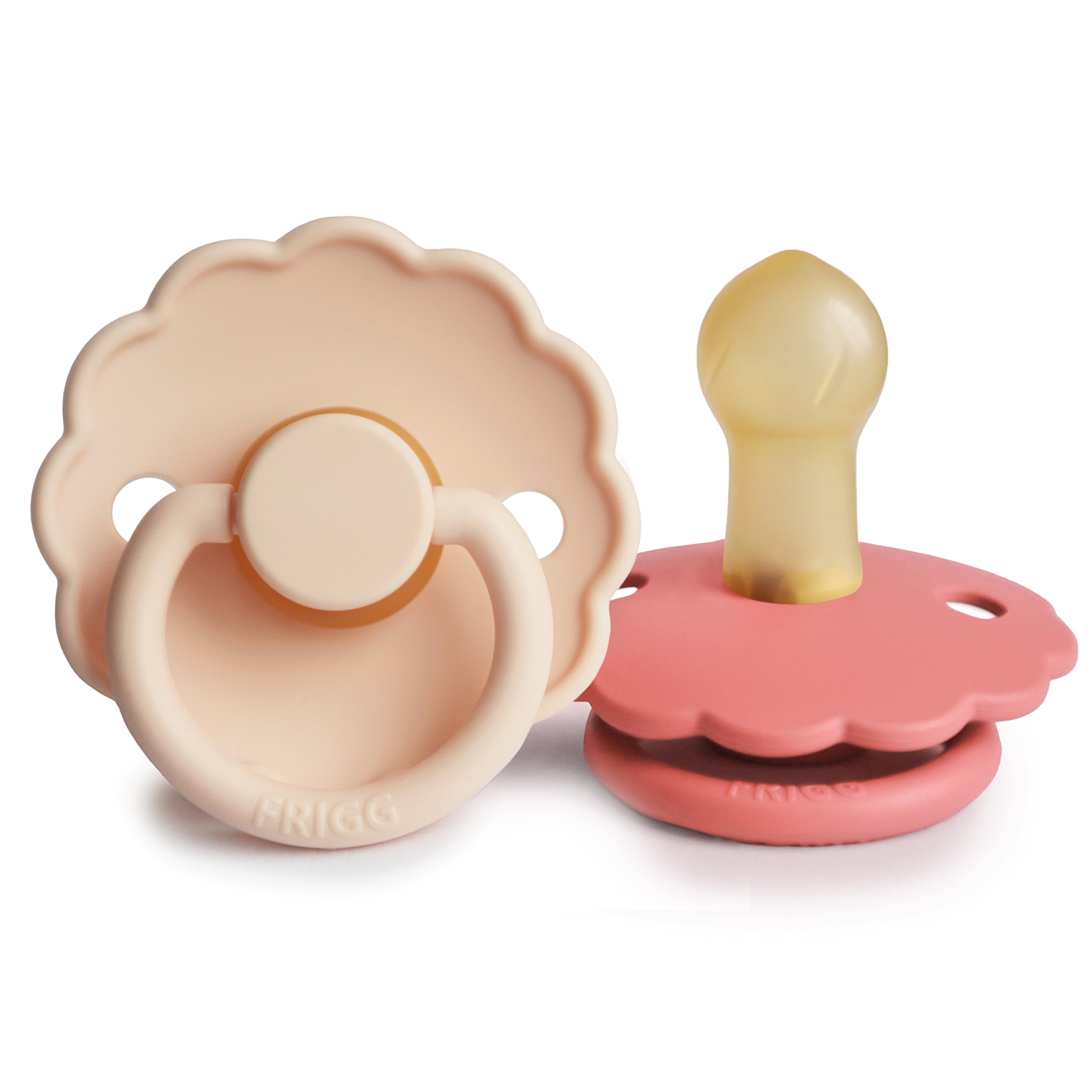 Image of FRIGG Daisy Natural Rubber Pacifier 2-Pack