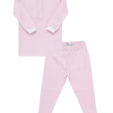 Pink Gingham Baby Pajamas