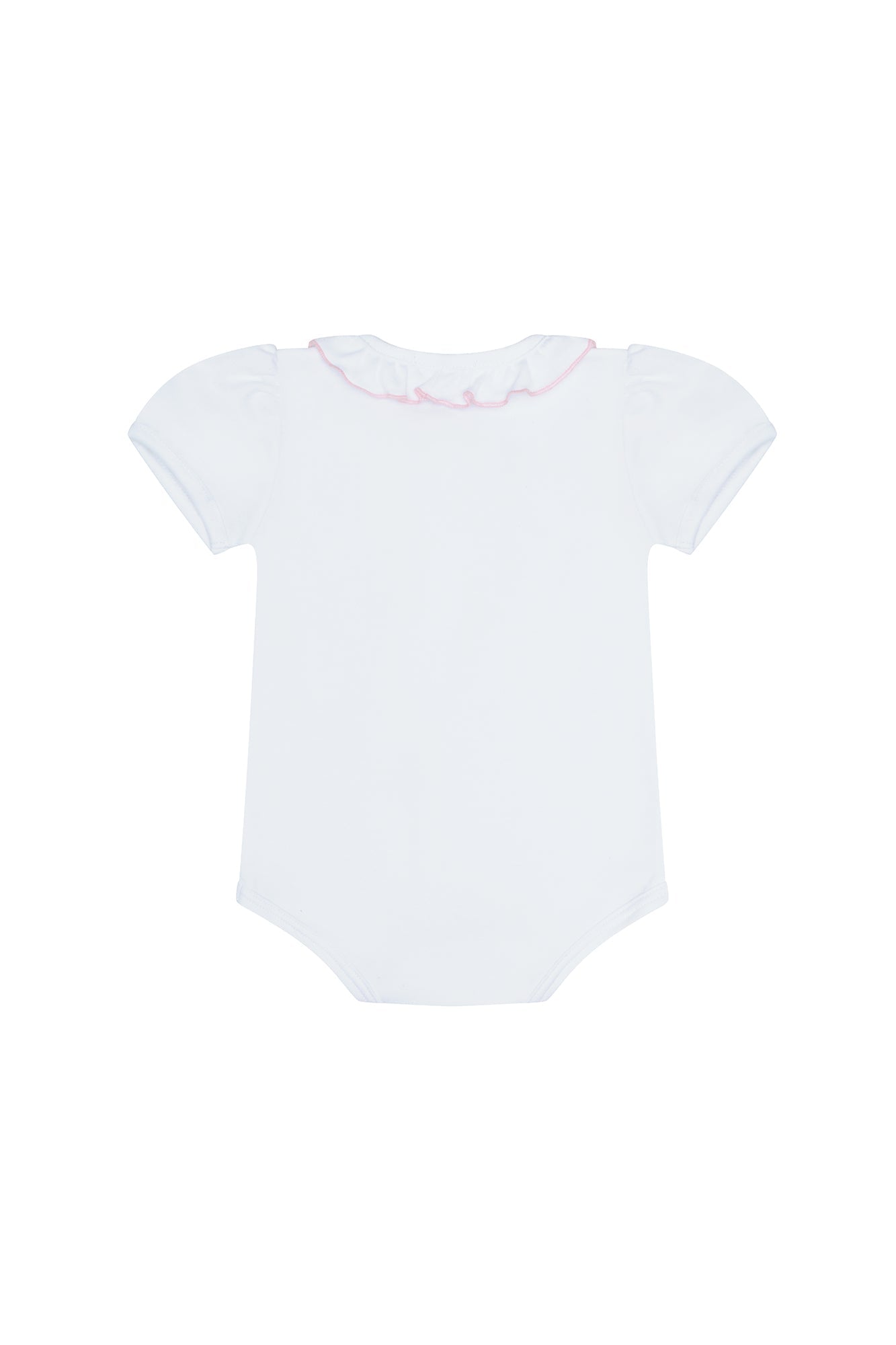 Image of Ruffle Short Sleeve Onesie