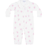 Pink Stars Print Converter Gown