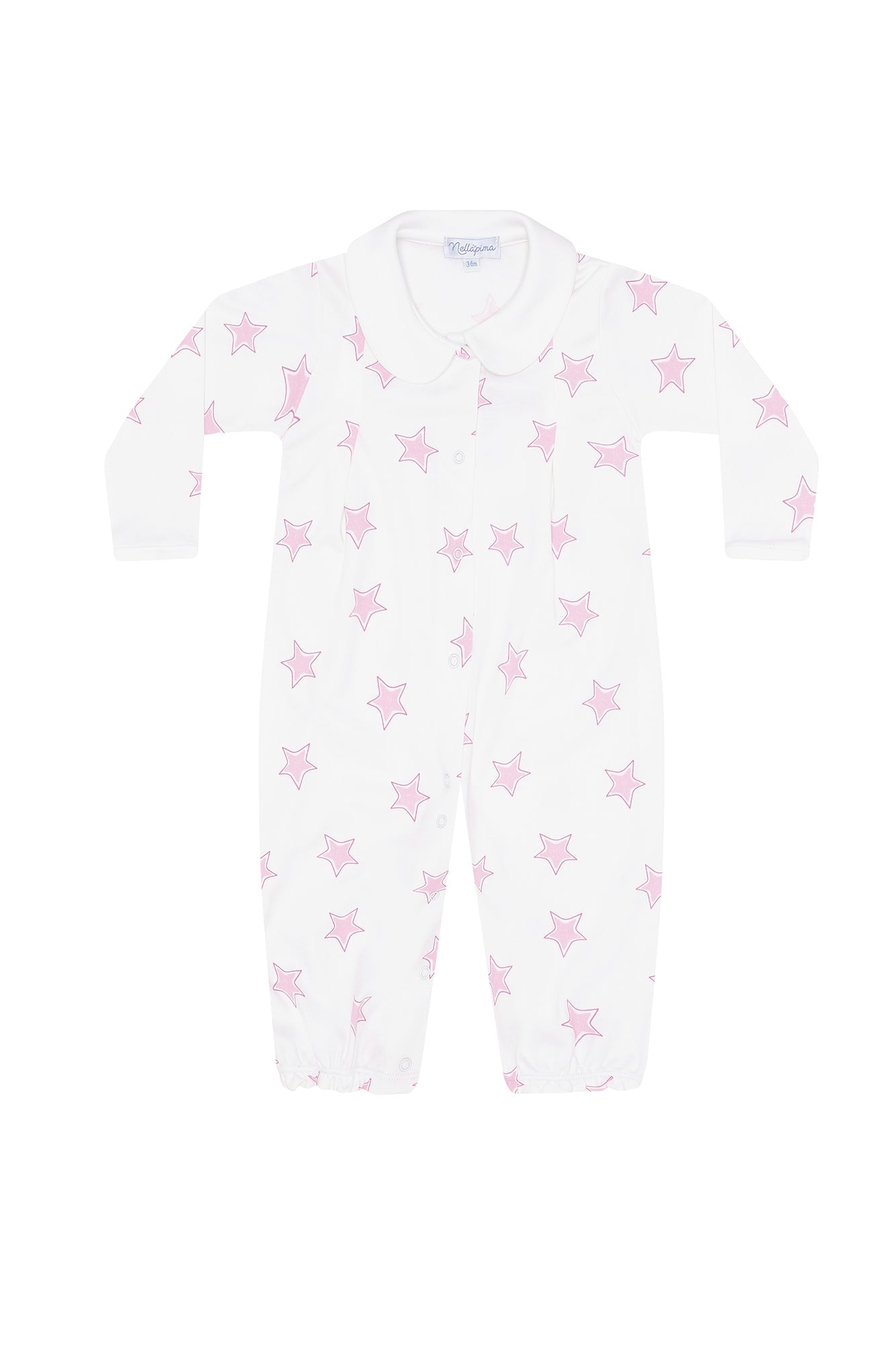 Image of Pink Stars Print Converter Gown