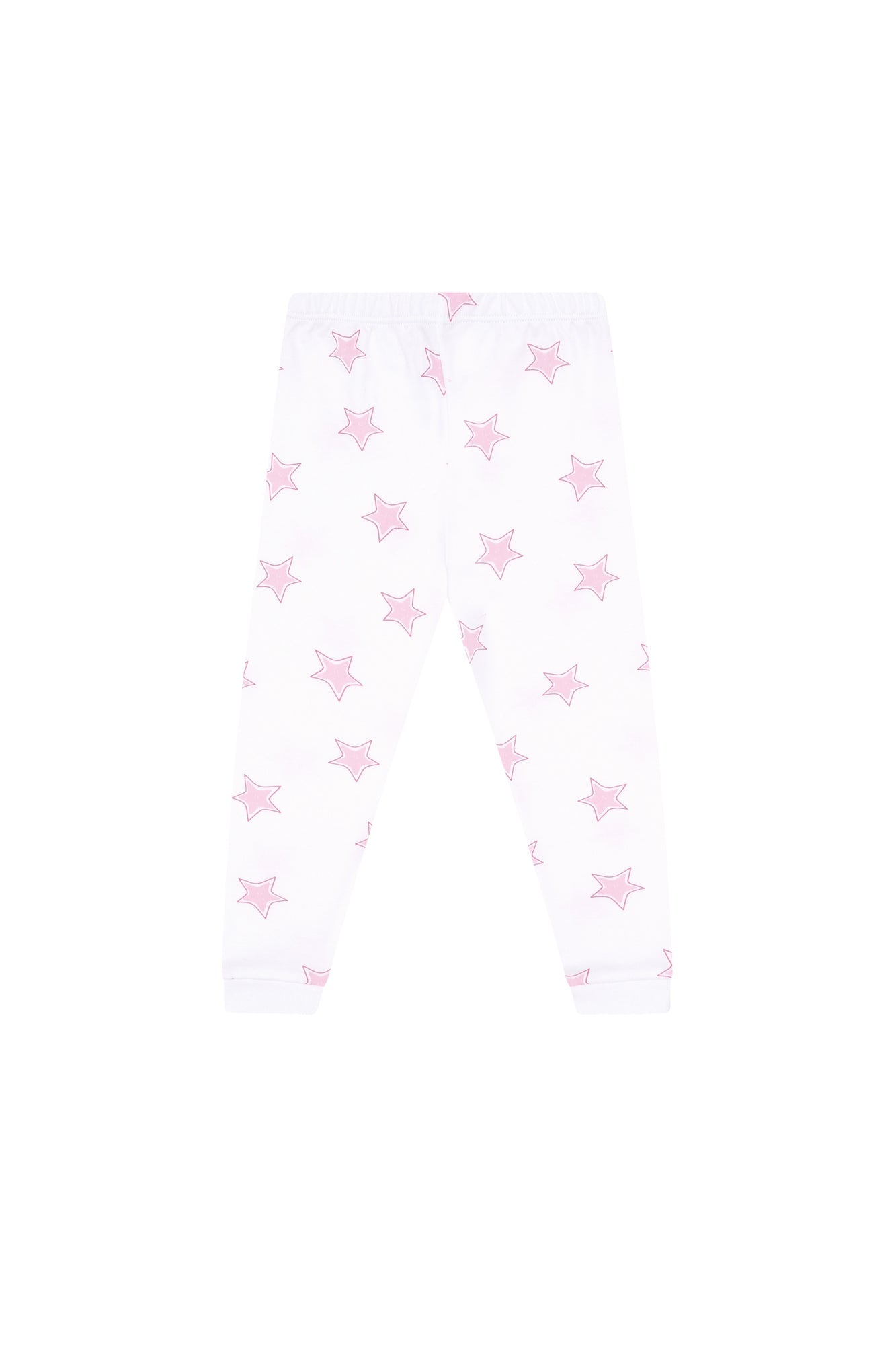 Pink Stars Print Pajama