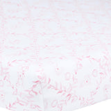 Pink Bears Trellace Crib Sheets