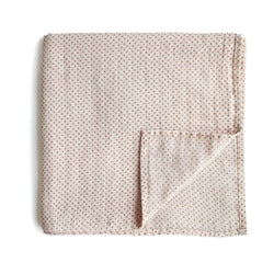 Image of Organic Cotton Muslin Swaddle Blanket