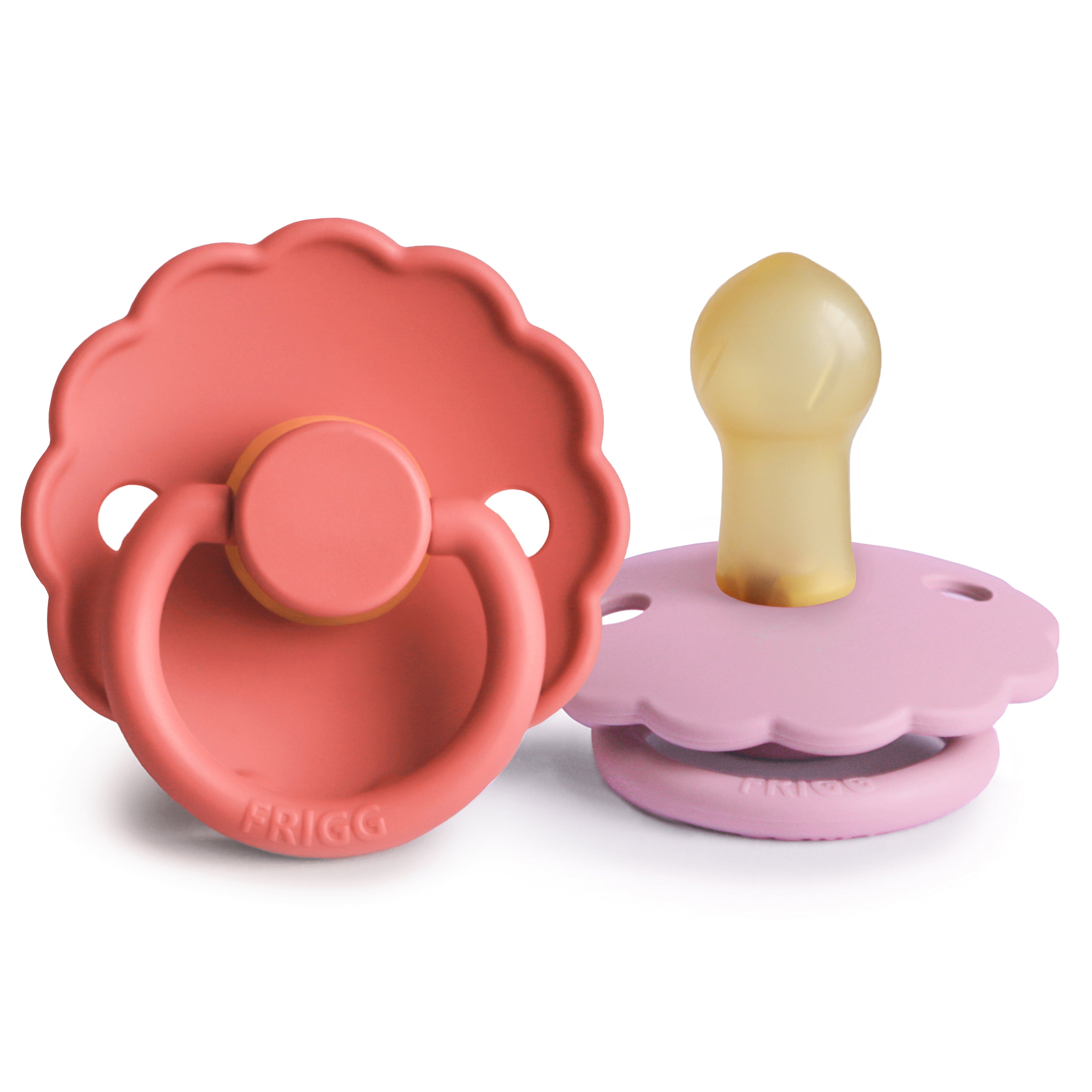 Image of FRIGG Daisy Natural Rubber Pacifier 2-Pack