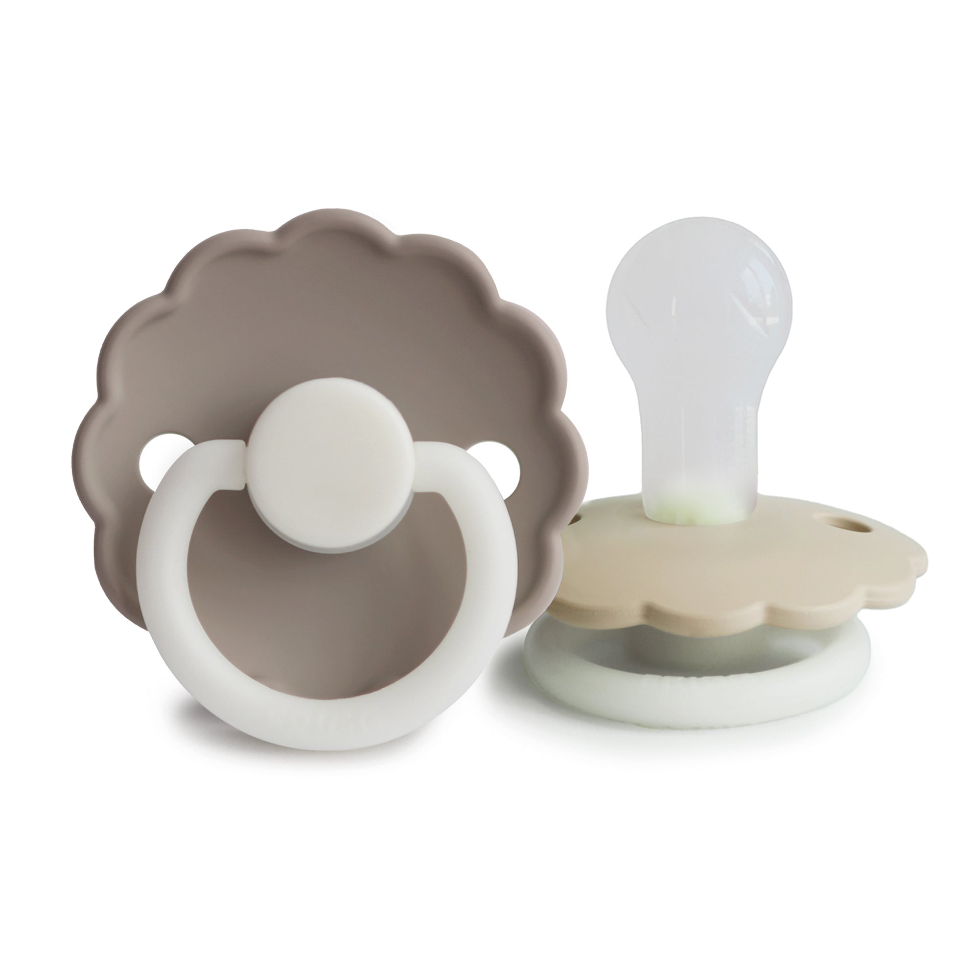 Image of FRIGG Daisy Night Silicone Pacifier 2-Pack