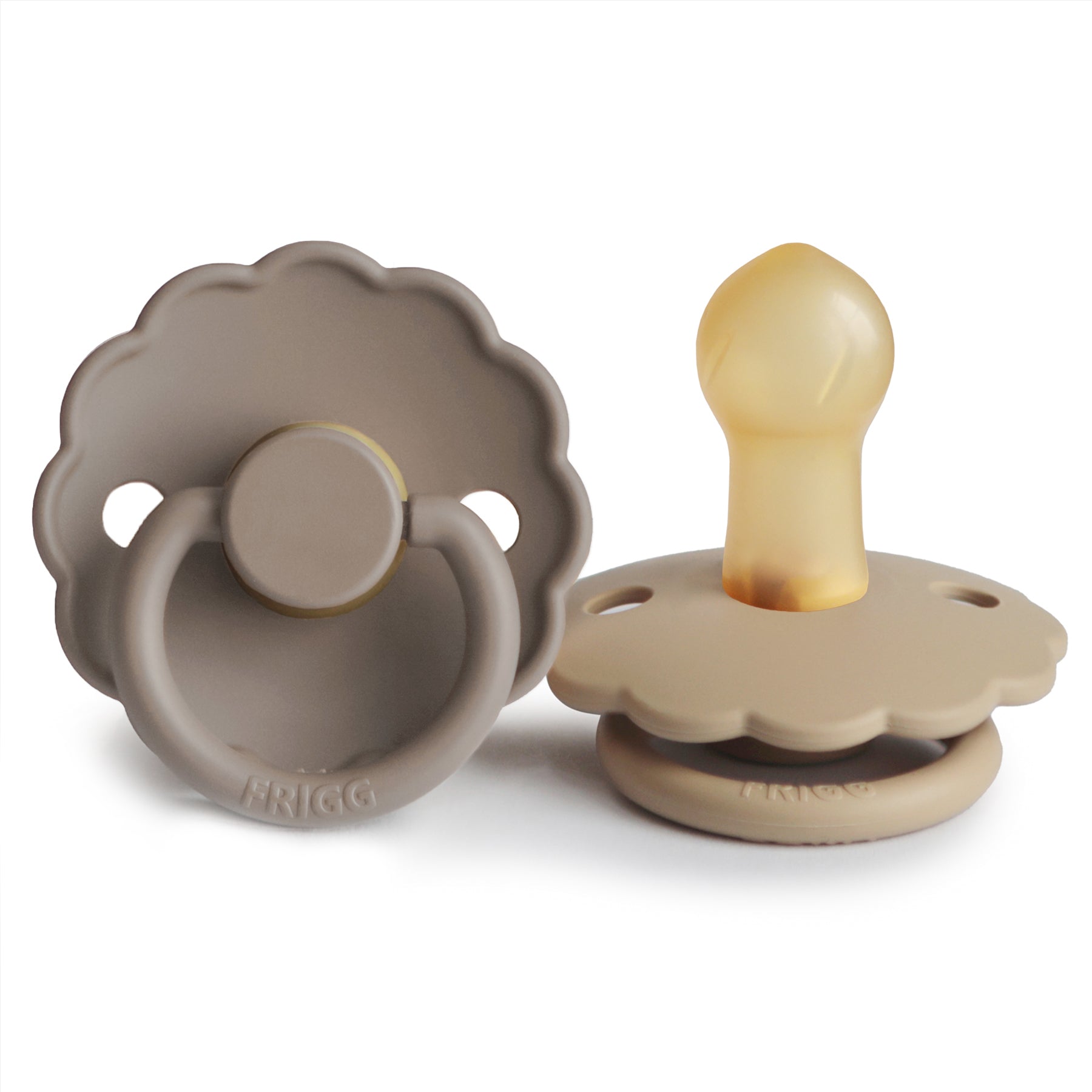 Image of FRIGG Daisy Natural Rubber Pacifier 2-Pack
