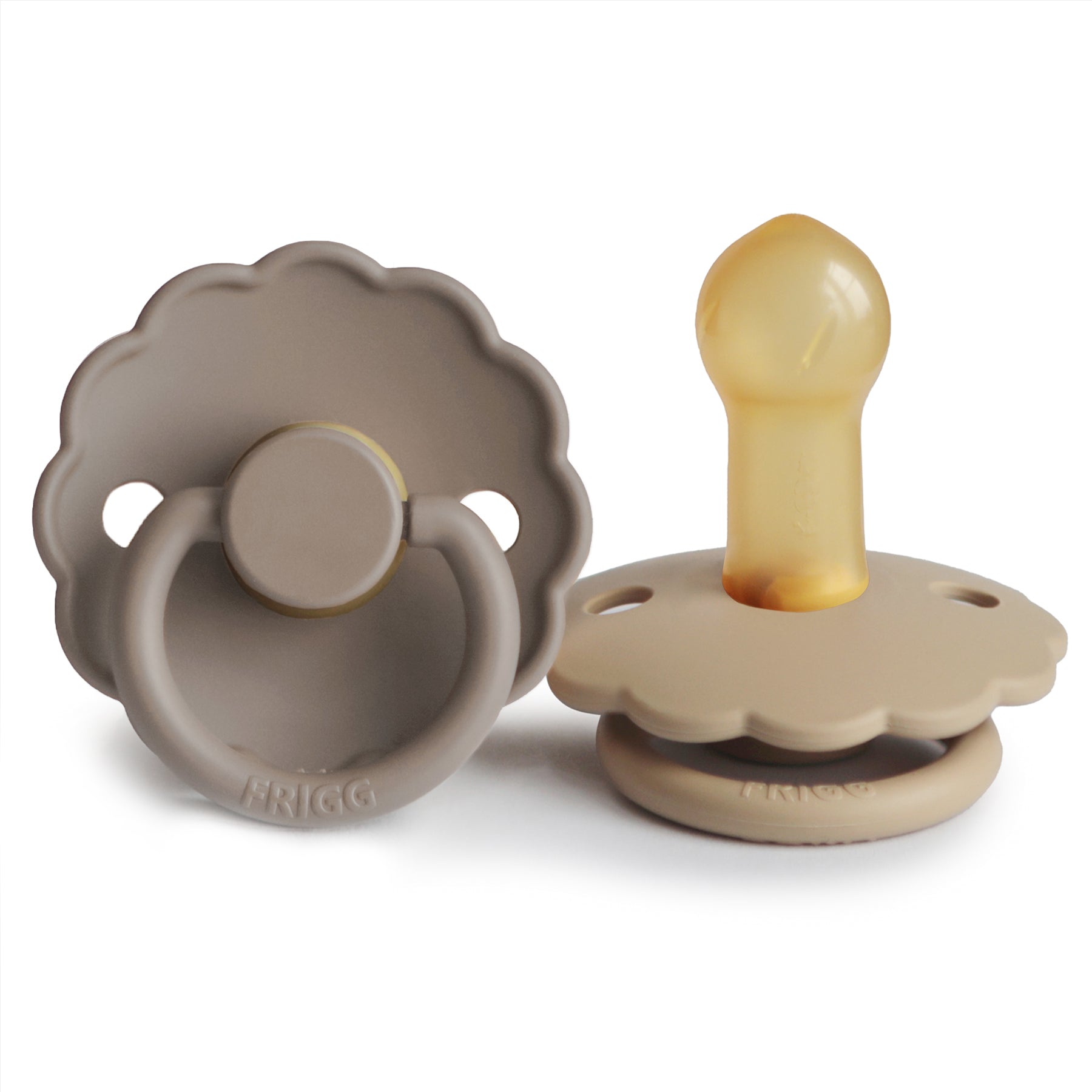 Image of FRIGG Daisy Natural Rubber Pacifier 2-Pack