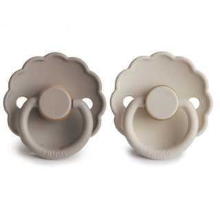FRIGG Daisy Natural Rubber Pacifier 2-Pack