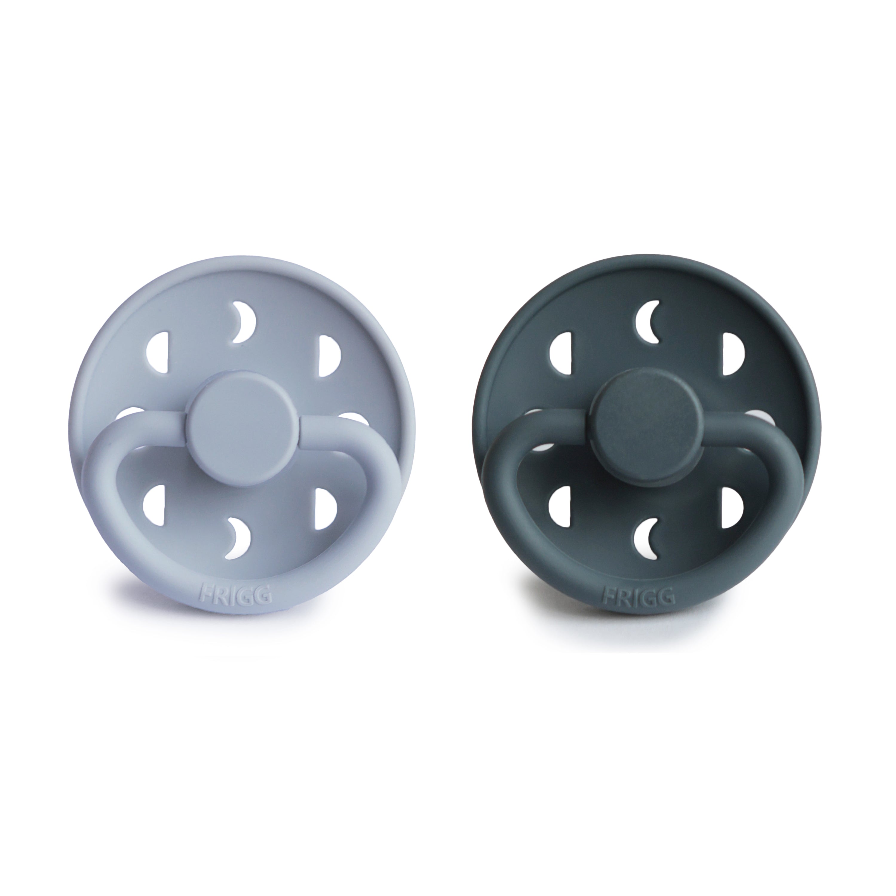 Image of FRIGG Moon Silicone Pacifier 2-Pack