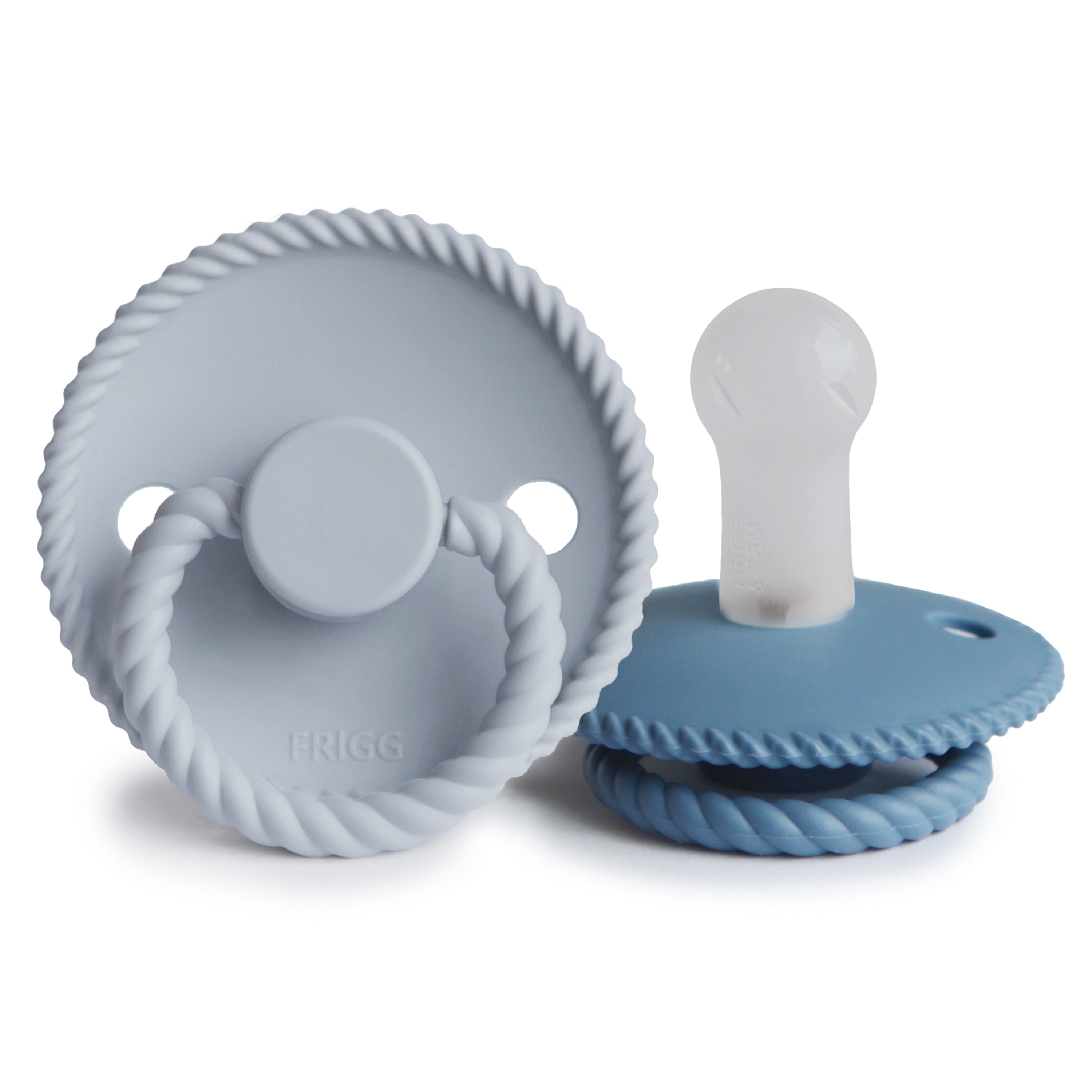Image of FRIGG Rope Silicone Pacifier 2-Pack