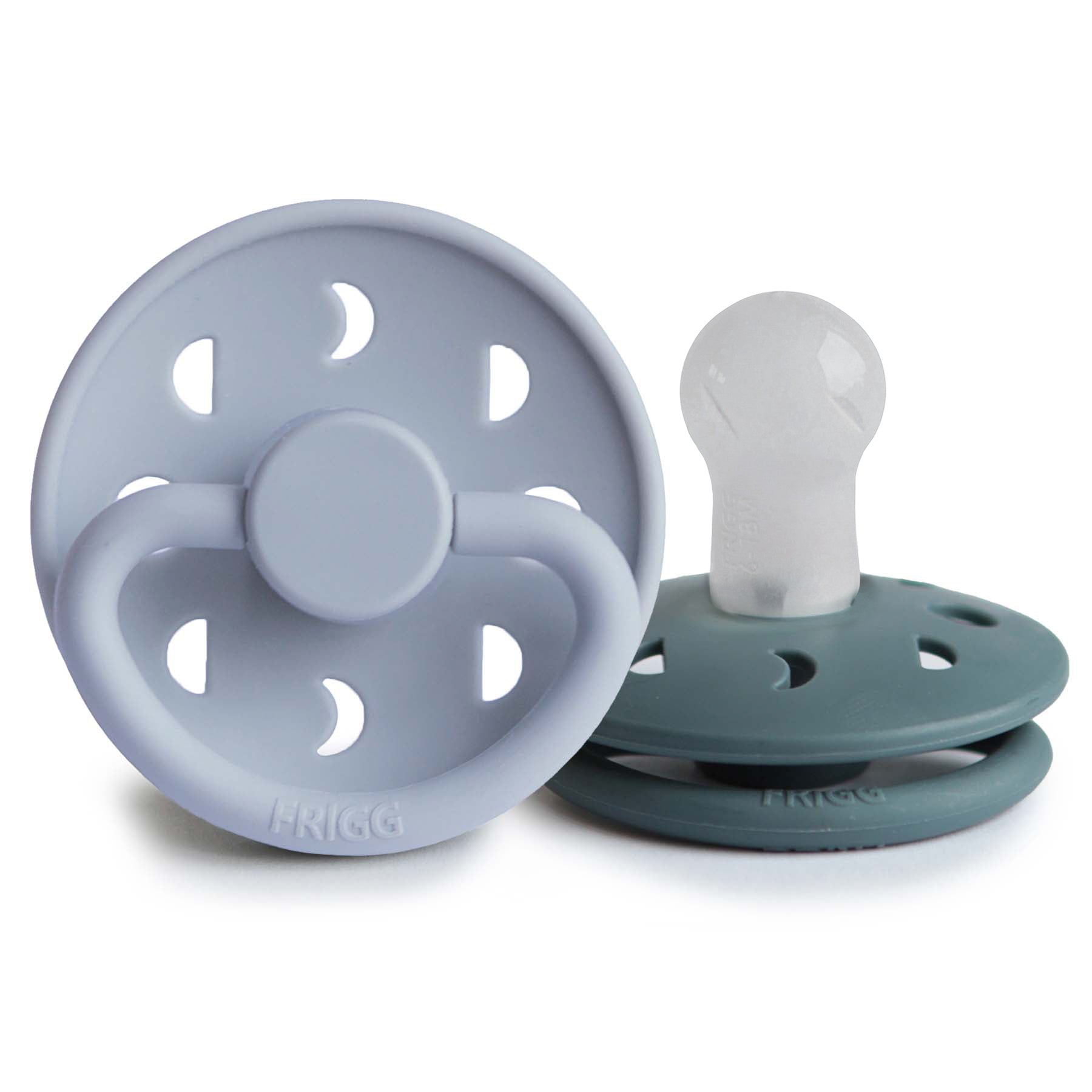 Image of FRIGG Moon Silicone Pacifier 2-Pack