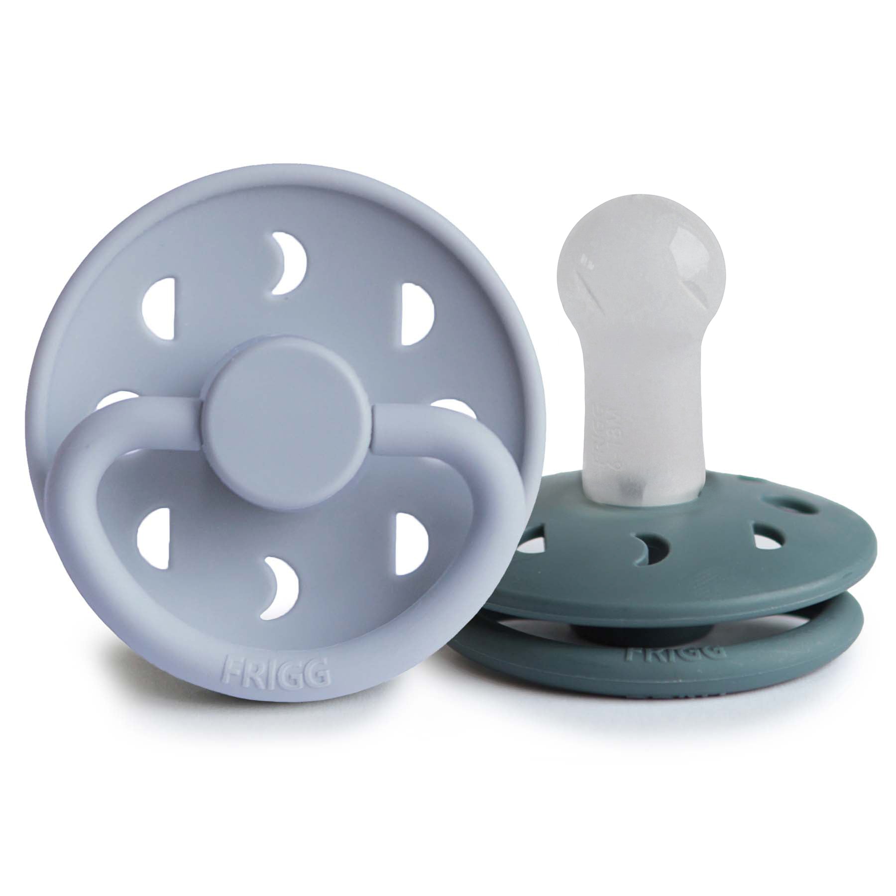 Image of FRIGG Moon Silicone Pacifier 2-Pack