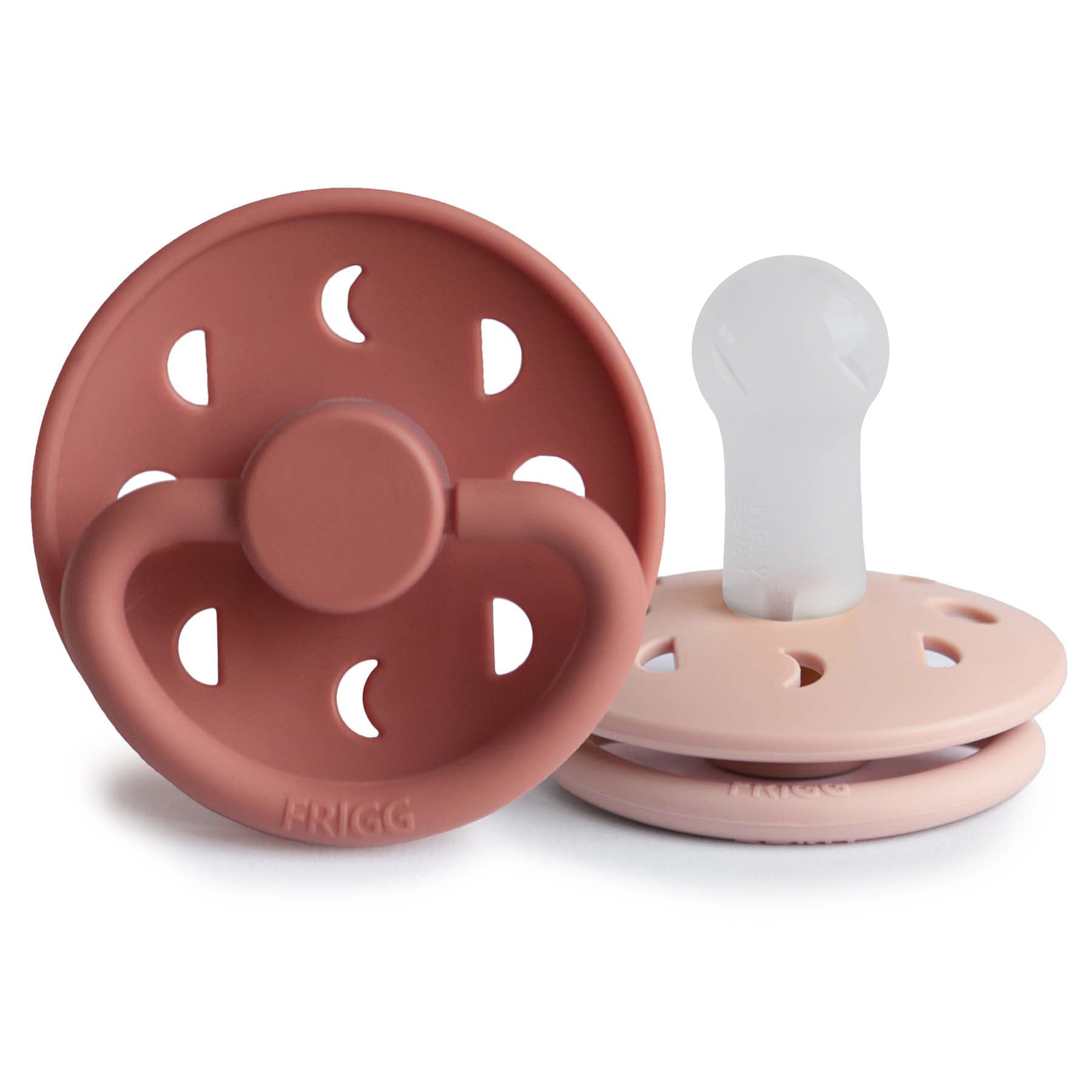 Image of FRIGG Moon Silicone Pacifier 2-Pack
