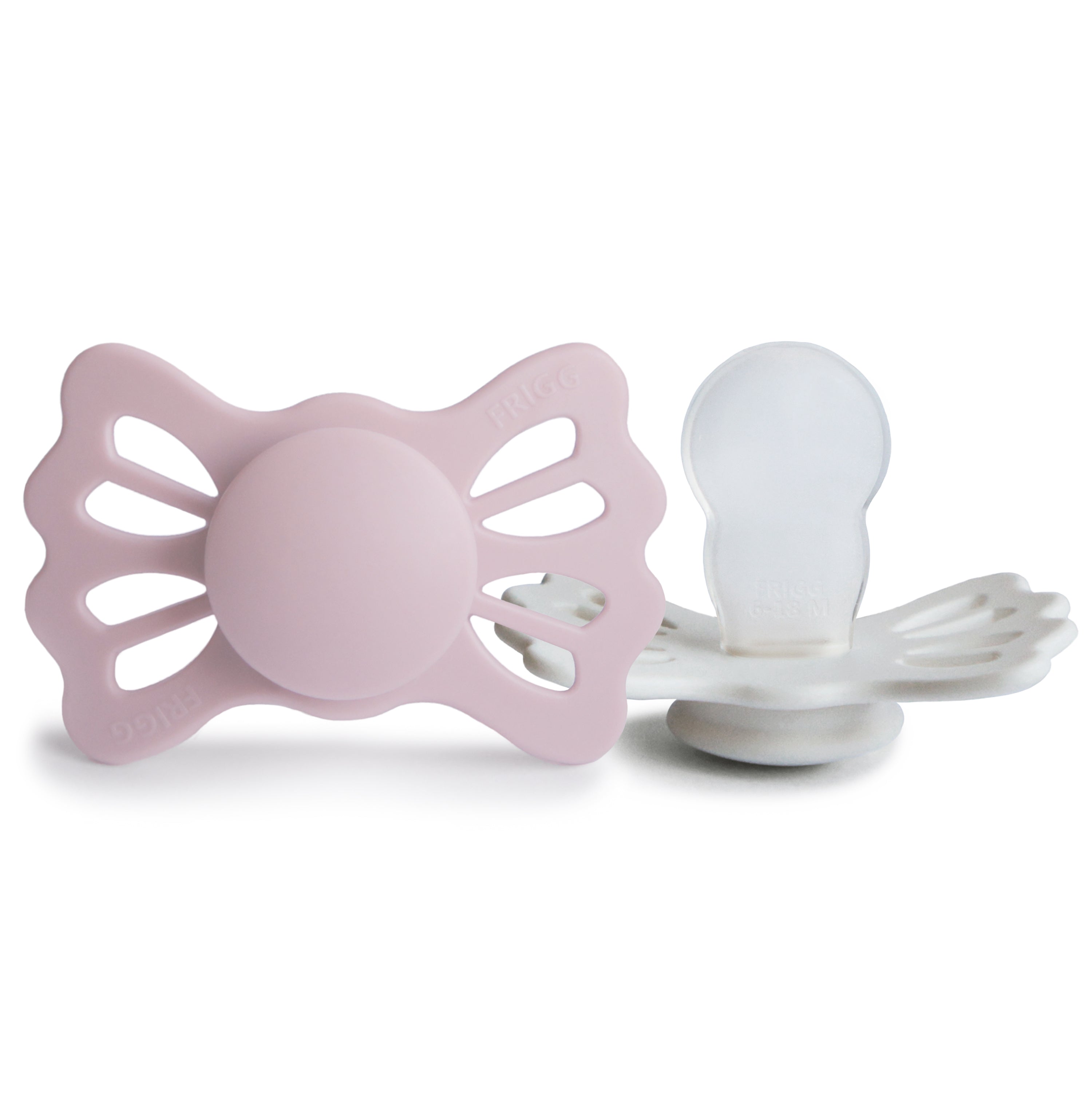 Image of FRIGG Lucky Symmetrical Silicone Pacifier 2-Pack (6-18 Months)