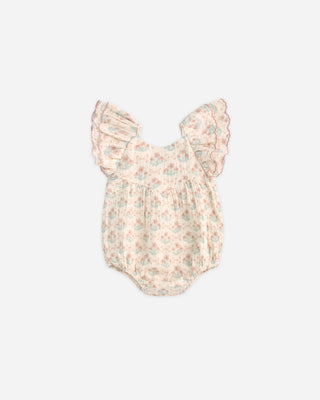Rylee + Cru Roxy Romper Blossom