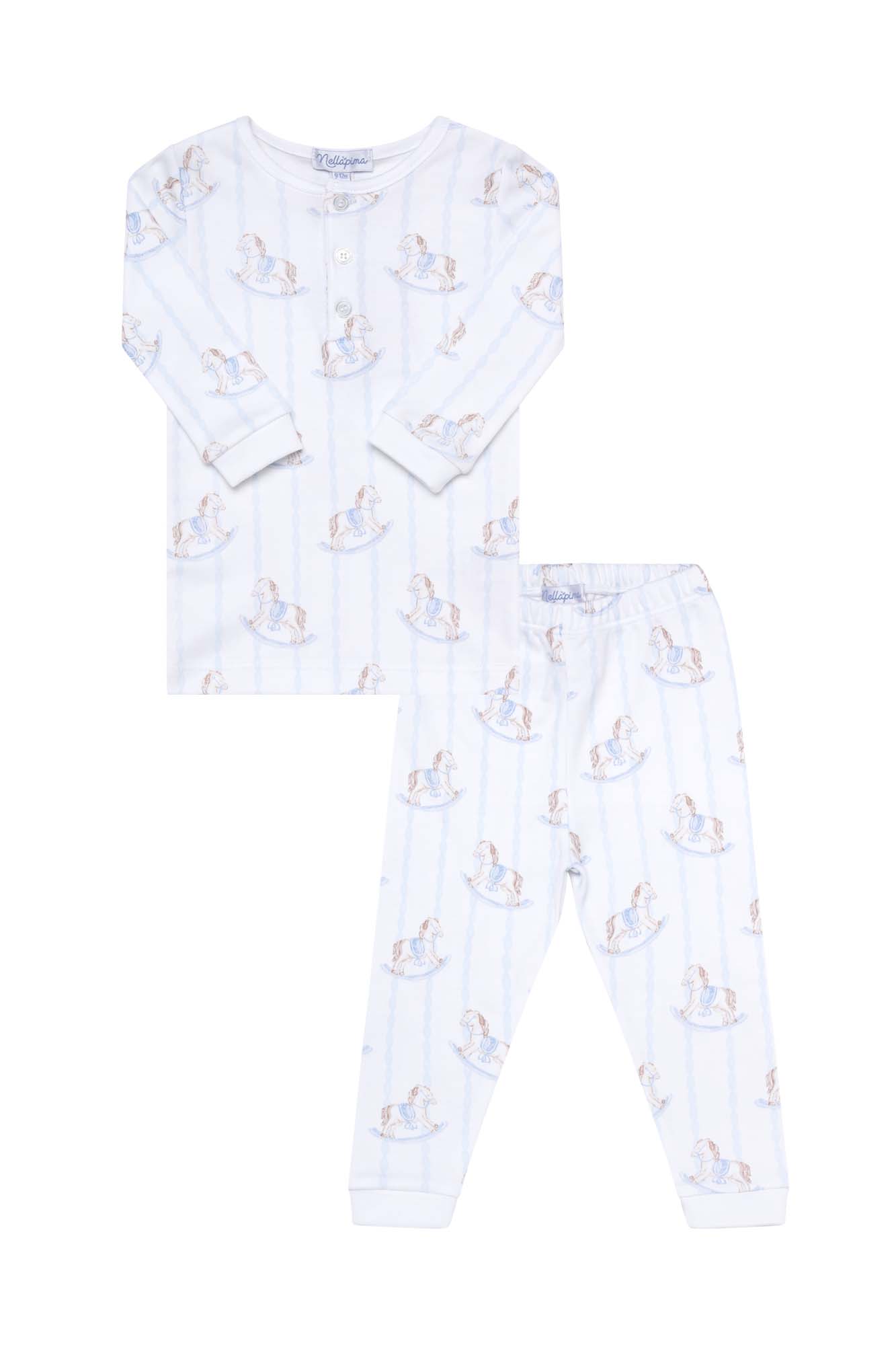 Image of Blue Rocking Horse Pajamas