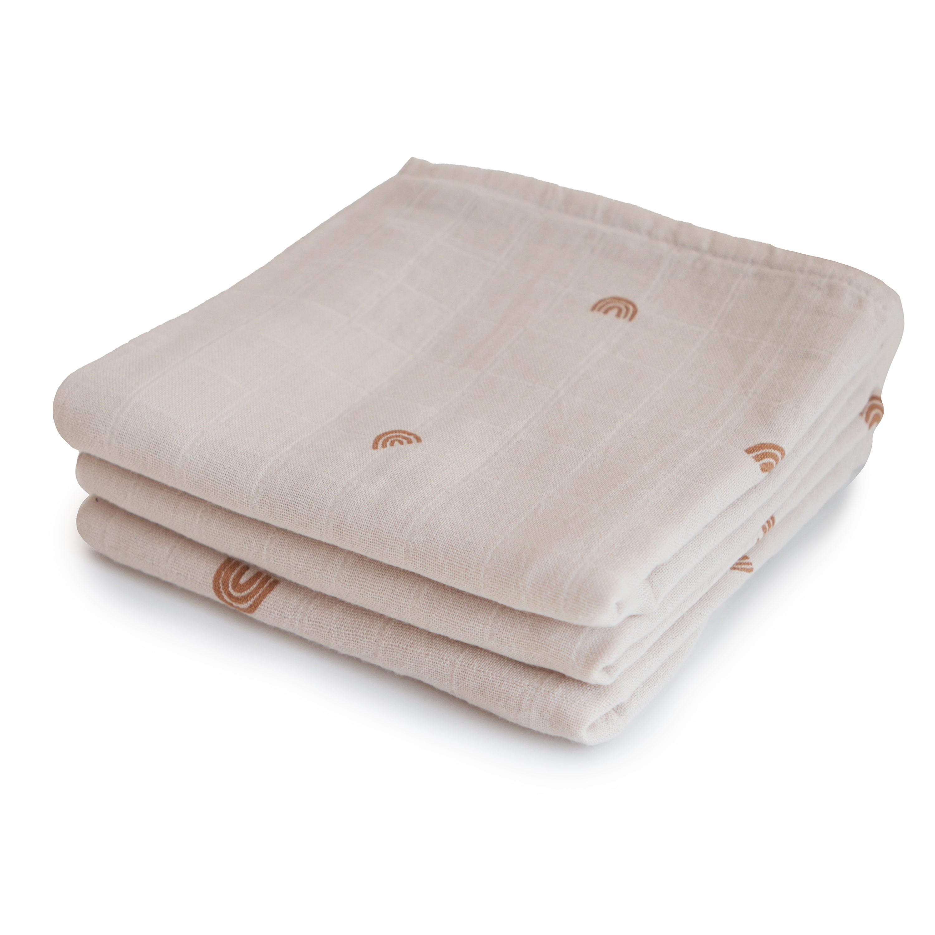 Image of Organic Cotton Muslin Cloths 3-Pack