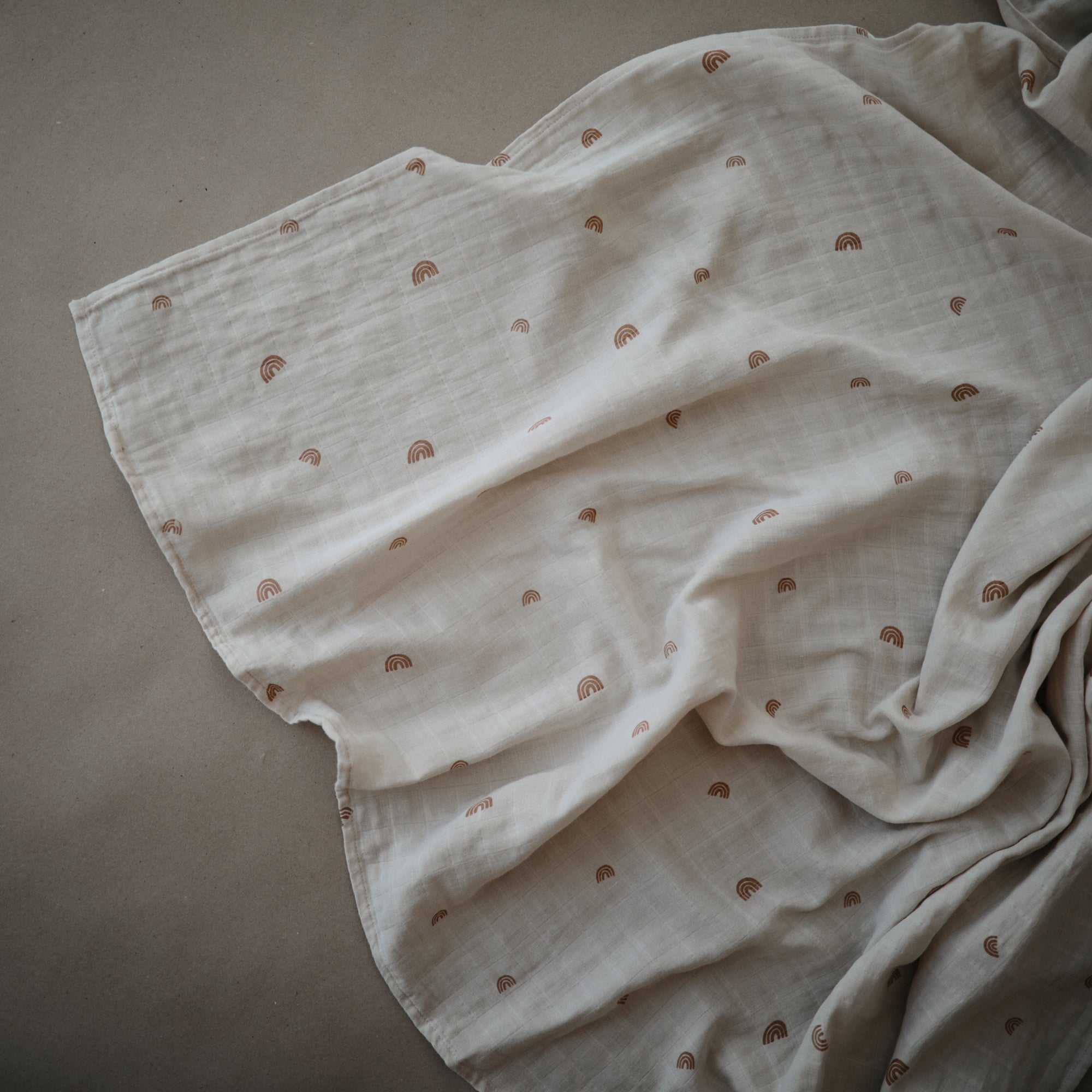 Image of Organic Cotton Muslin Swaddle Blanket