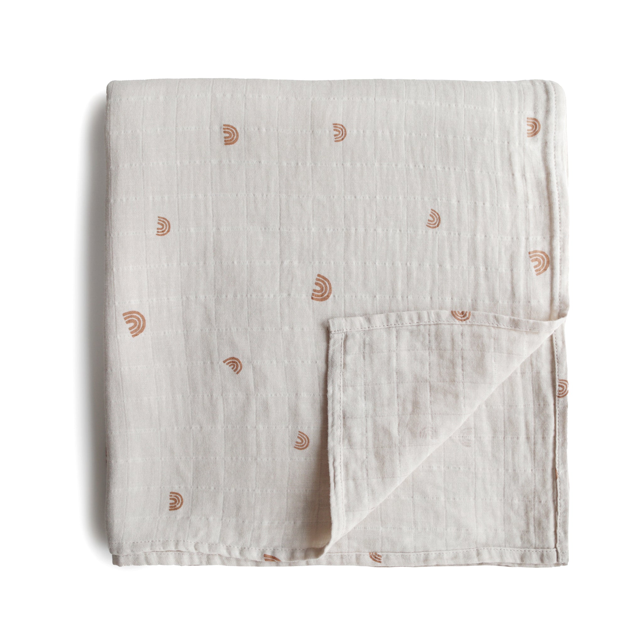 Image of Organic Cotton Muslin Swaddle Blanket