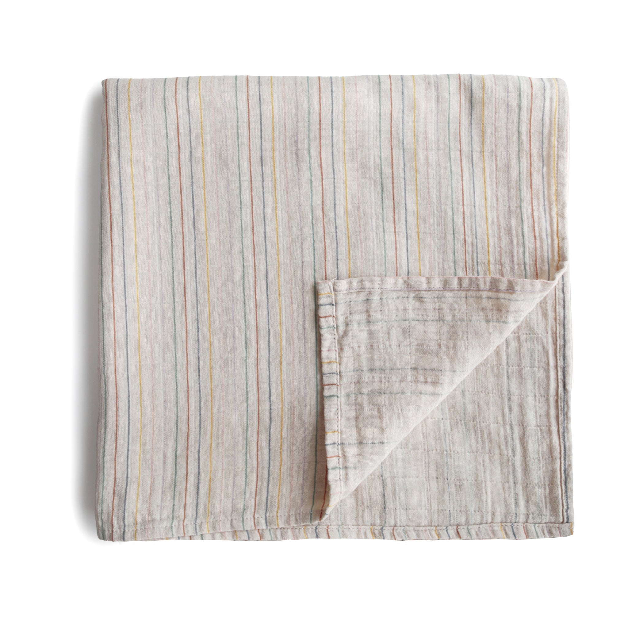 Image of Organic Cotton Muslin Swaddle Blanket