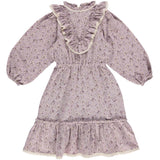 Ria Flower Dress - Lilac Floral