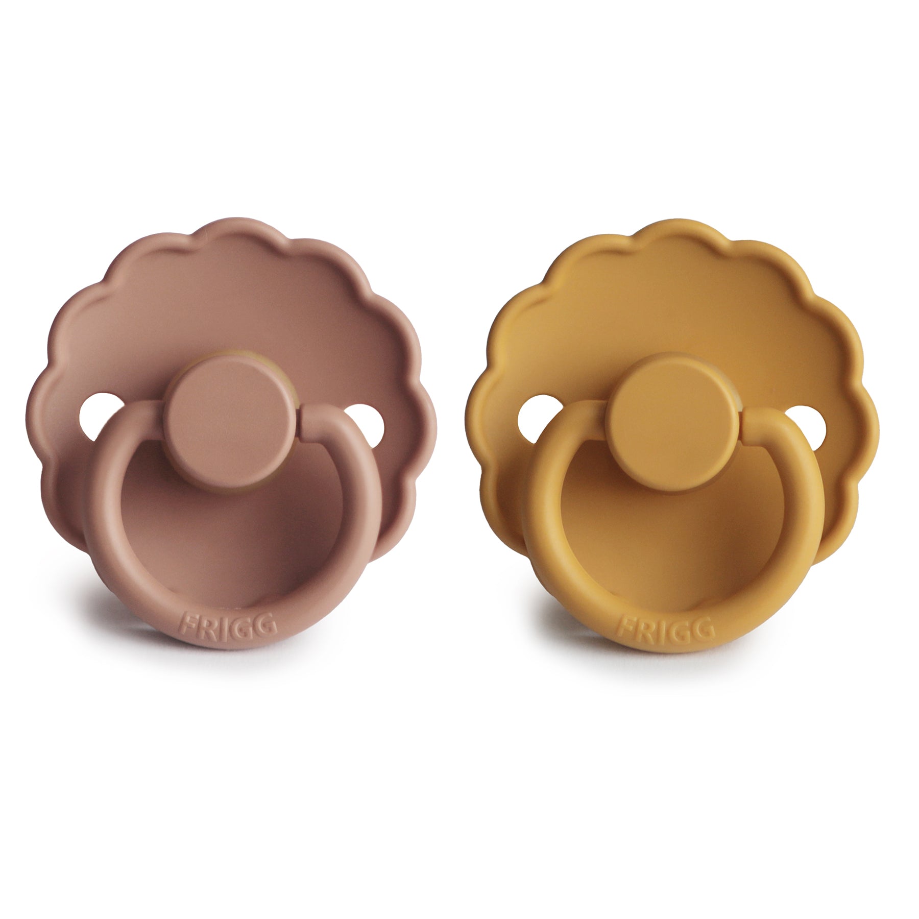 Image of FRIGG Daisy Natural Rubber Pacifier 2-Pack