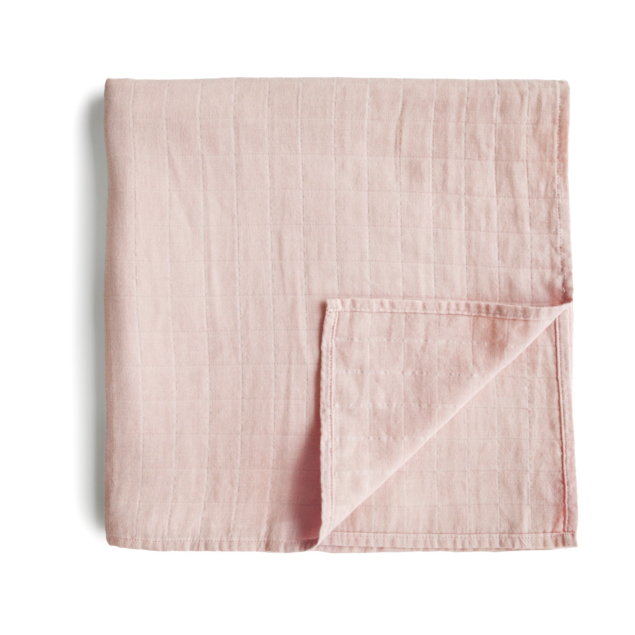 Image of Organic Cotton Muslin Swaddle Blanket