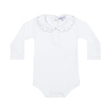 Nella Scallops Long Sleeve Onesie