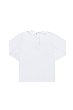Image of Nella Scallops Long Sleeve Tee