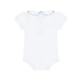 Nella Scallops Short Sleeve Onesie