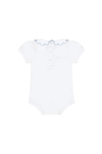 Nella Scallops Short Sleeve Onesie
