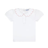 Nella Scallops Short Sleeve Tee