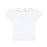 Nella Scallops Short Sleeve Tee